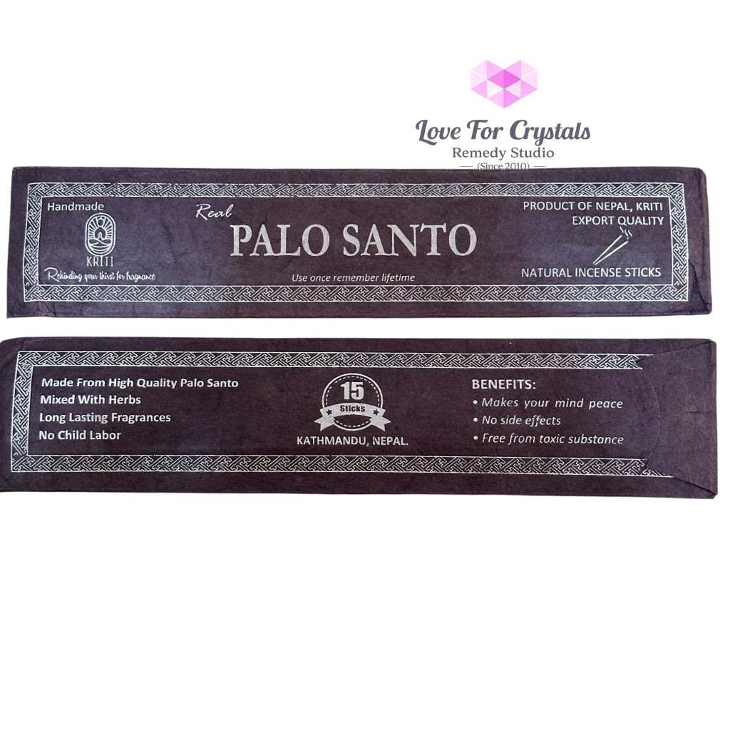 Nepal Handmade Incense Sticks (15 sticks per pack) Palo Santo Incense