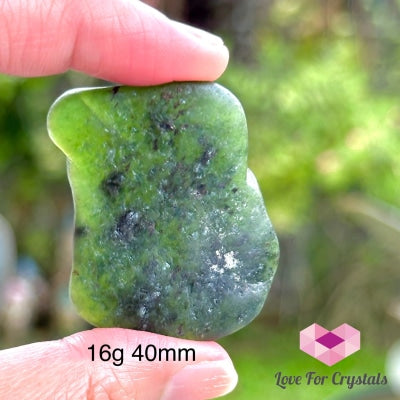 Nephrite Jade Raw Stones 16G 40Mm