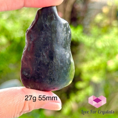Nephrite Jade Raw Stones 27G 55Mm