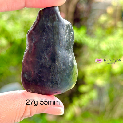 Nephrite Jade Raw Stones 27G 55Mm