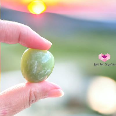 Nephrite Jade Tumbled (Canada) Per Piece Aa Grade Stone Crystals