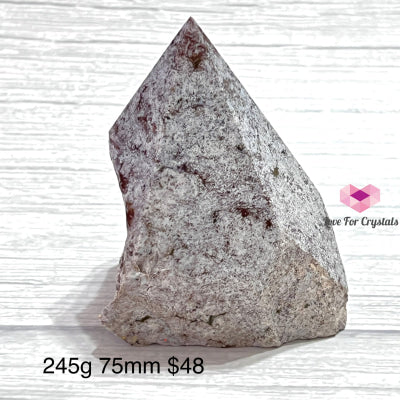 Ocean Jasper Half Polished Points (Brazil) 245G 75Mm Point