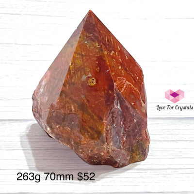 Ocean Jasper Half Polished Points (Brazil) 263G 70Mm Point