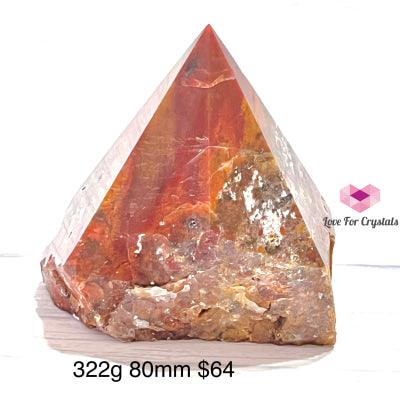 Ocean Jasper Half Polished Points (Brazil) 322G 80Mm Point