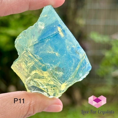 Opalite Raw (Manmade From Volcanic Ash)40-45Mm Photo 11 Crystals