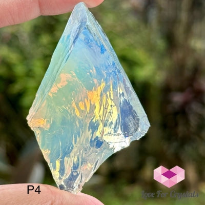 Opalite Raw (Manmade From Volcanic Ash)40-45Mm Photo 4 Crystals