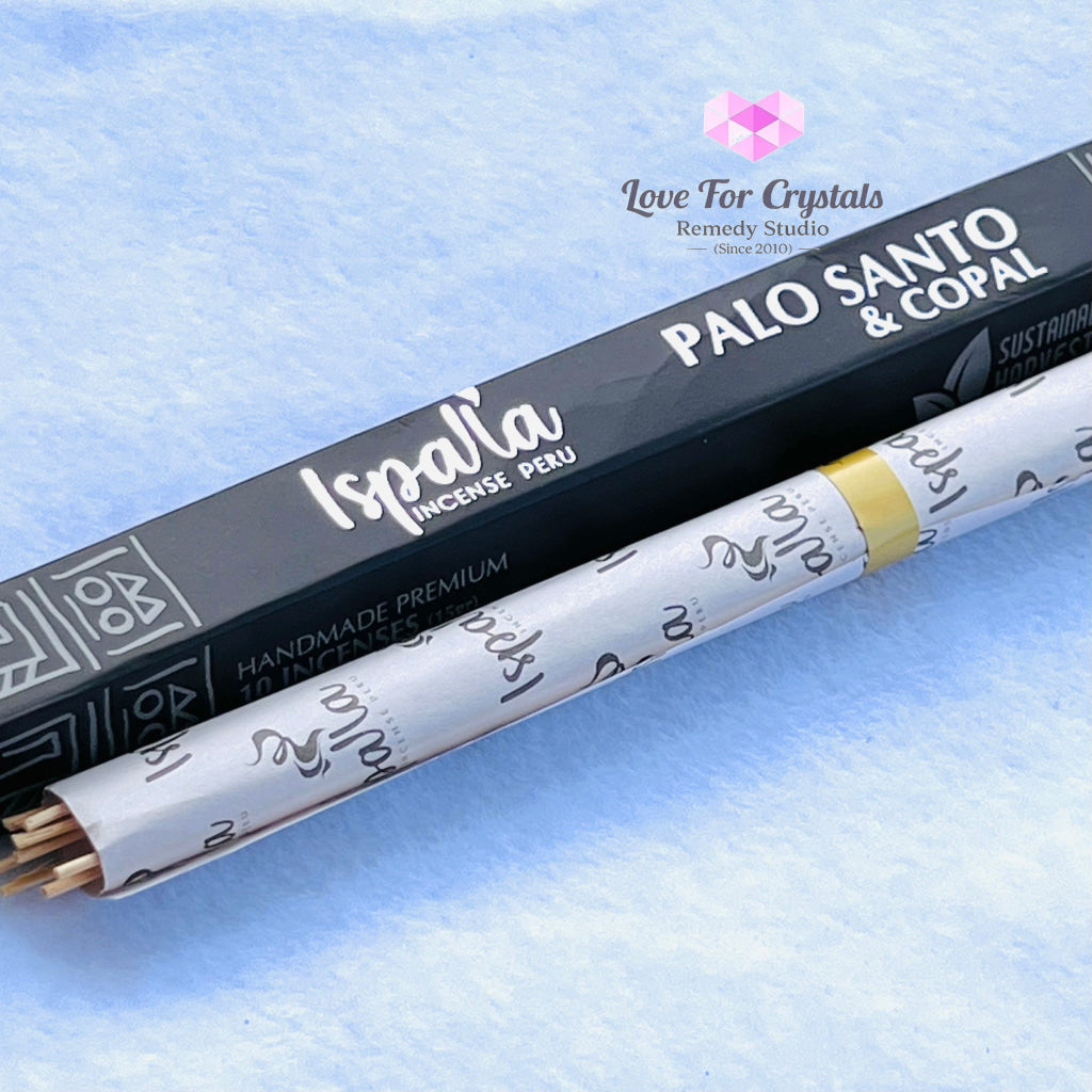 Palo Santo With Copal Amber Incense Sticks By Ispalla (Peru)