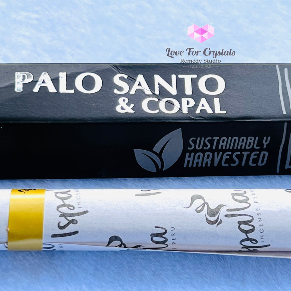 Palo Santo With Copal Amber Incense Sticks By Ispalla (Peru)