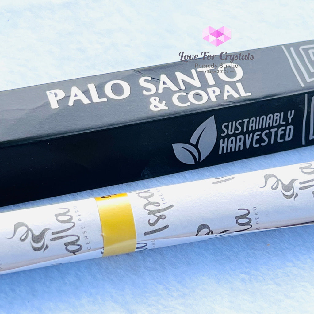 Palo Santo With Copal Amber Incense Sticks By Ispalla (Peru)