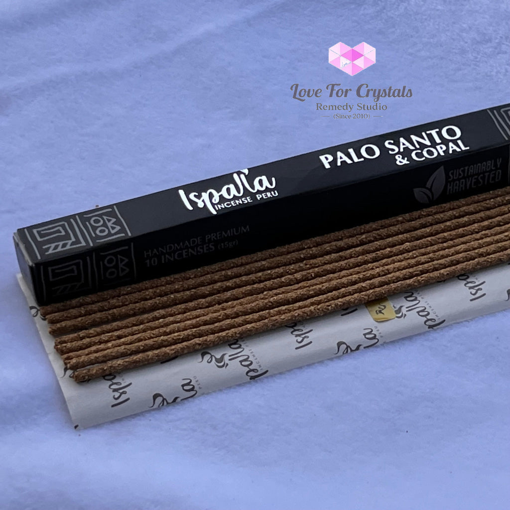 Palo Santo With Copal Amber Incense Sticks By Ispalla (Peru)