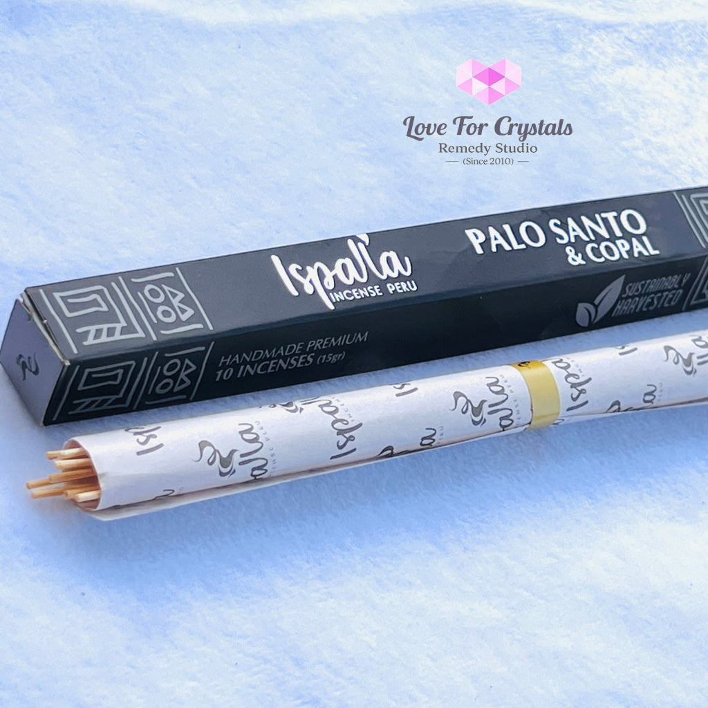 Palo Santo With Copal Amber Incense Sticks By Ispalla (Peru)