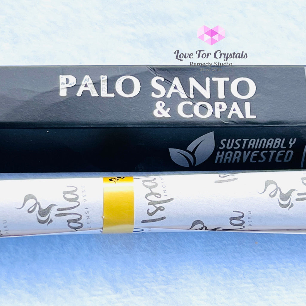 Palo Santo With Copal Amber Incense Sticks By Ispalla (Peru)