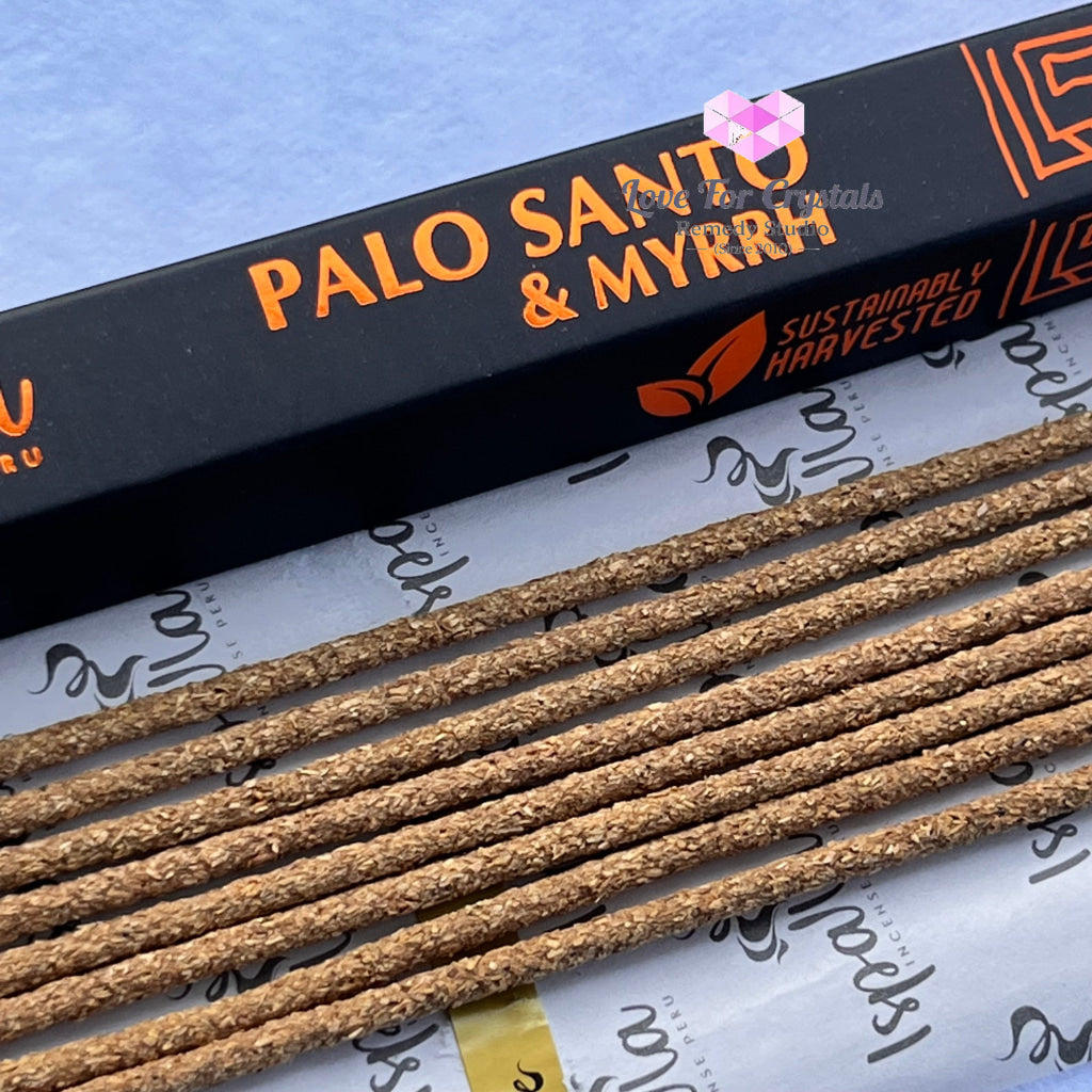 Palo Santo With Myrrh Incense Sticks By Ispalla (Peru)