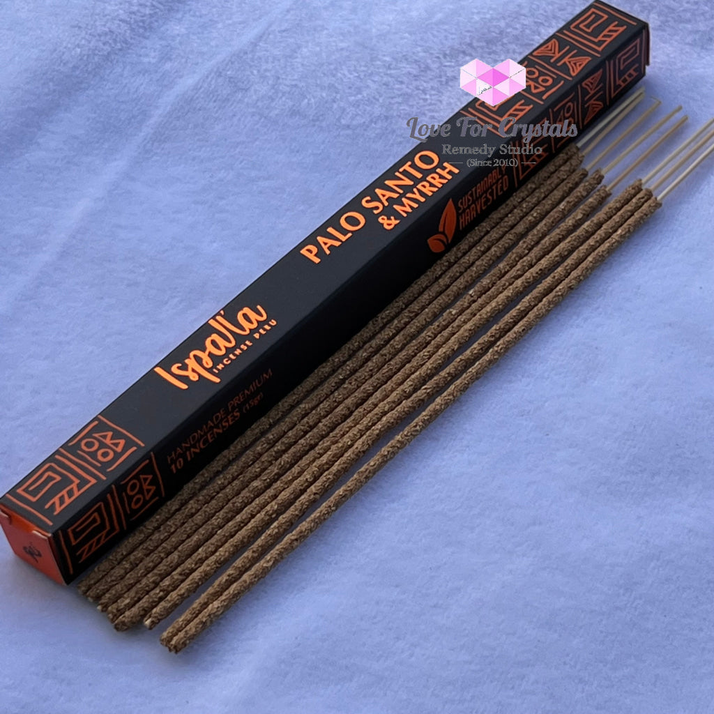 Palo Santo With Myrrh Incense Sticks By Ispalla (Peru)
