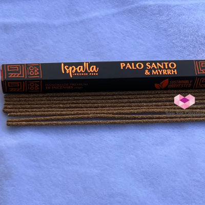 Palo Santo With Myrrh Incense Sticks By Ispalla (Peru)