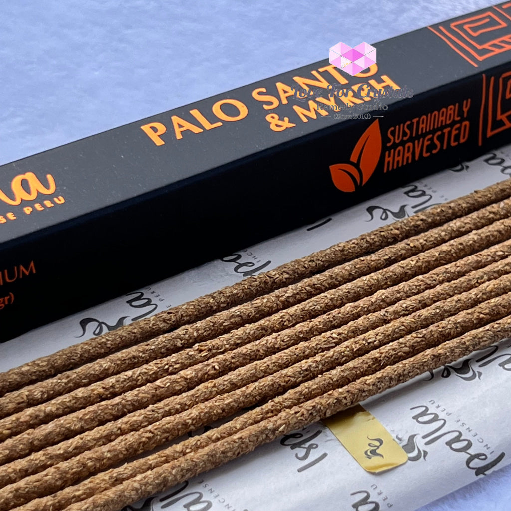 Palo Santo With Myrrh Incense Sticks By Ispalla (Peru)