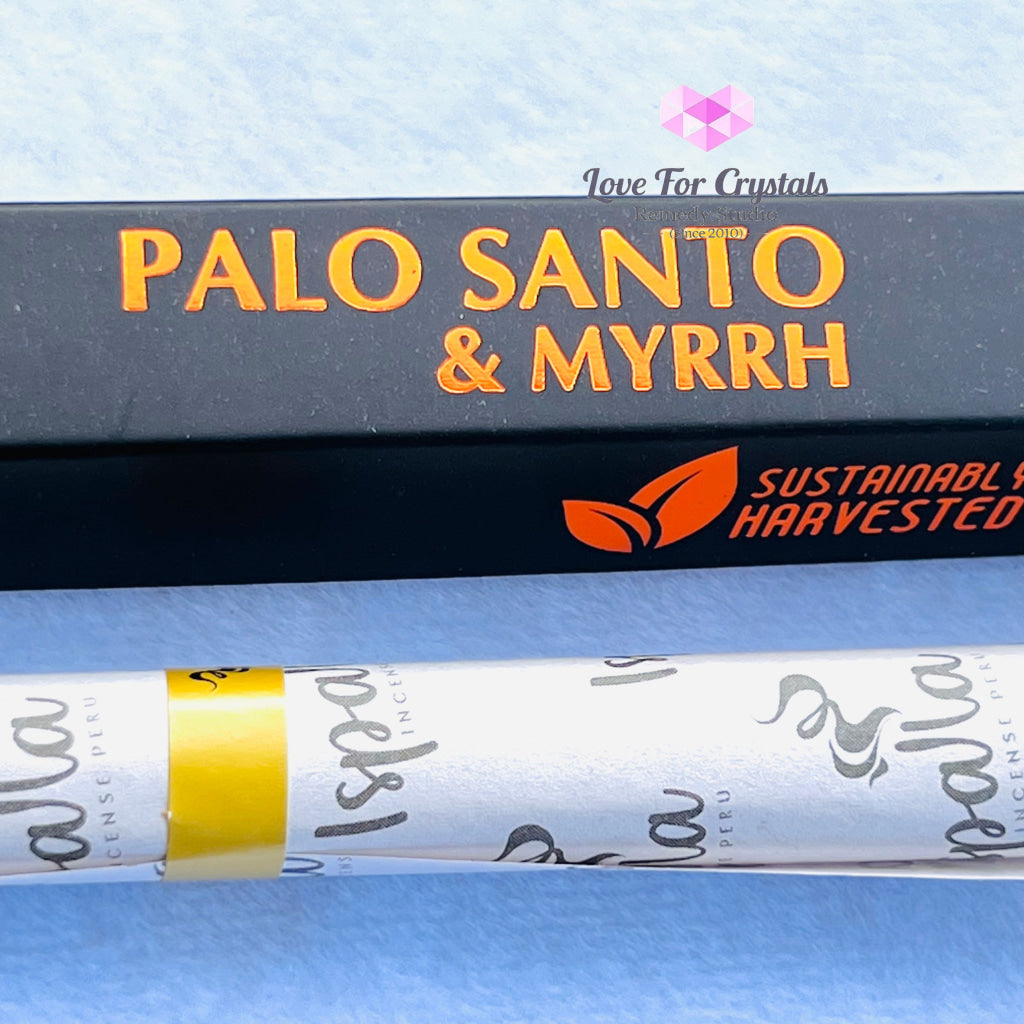 Palo Santo With Myrrh Incense Sticks By Ispalla (Peru)