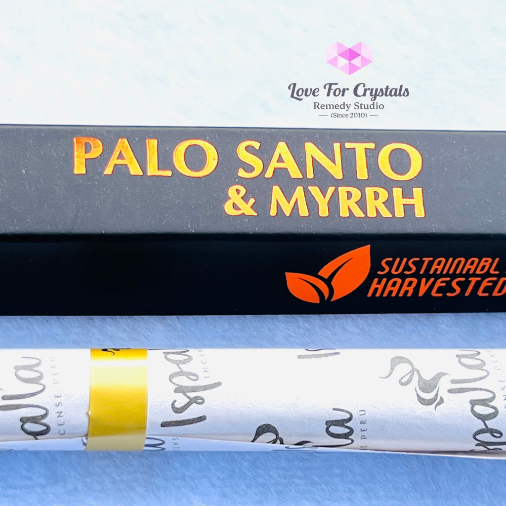 Palo Santo With Myrrh Incense Sticks By Ispalla (Peru)