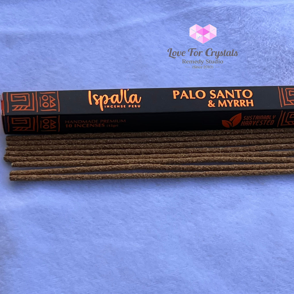 Palo Santo With Myrrh Incense Sticks By Ispalla (Peru)