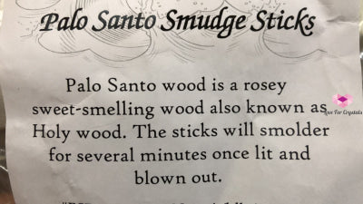 Palo Santo Wood Incense (Organic) App. 100 Gms (4-6Pcs) Peru