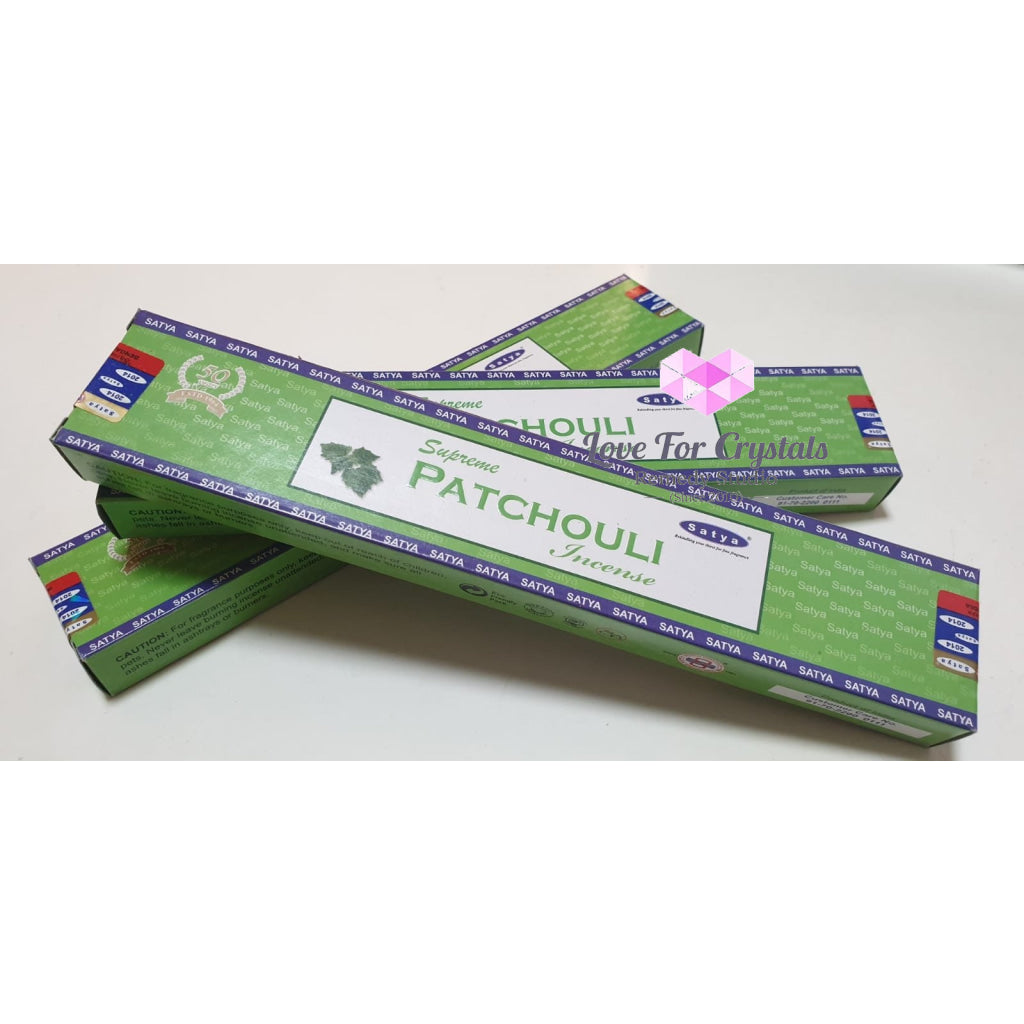 Patchouli Incense Stick 15 Gms (Sai Baba) Satya