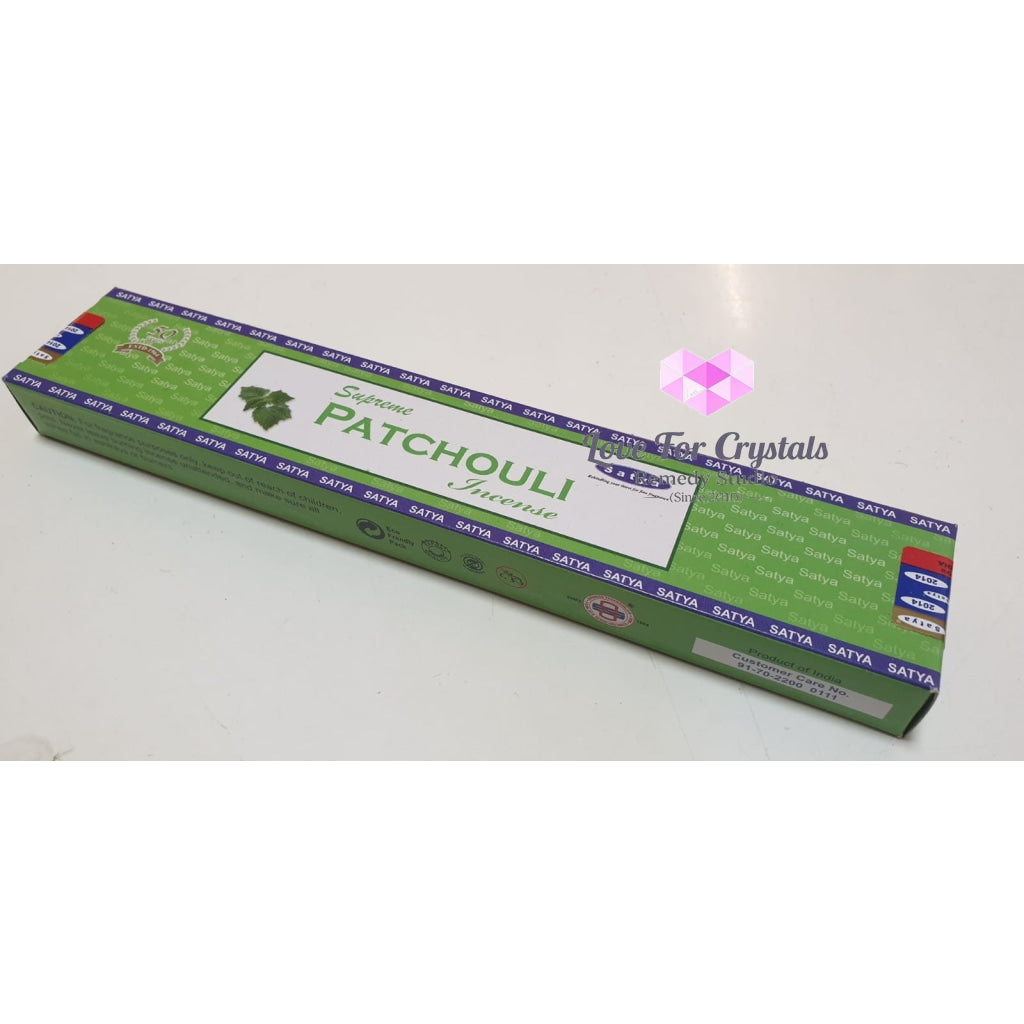 Patchouli Incense Stick 15 Gms (Sai Baba) Satya