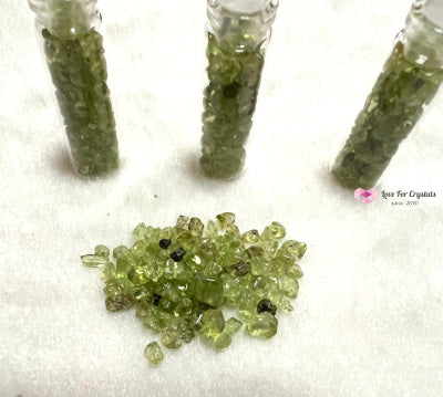 Peridot Mini Crystal Bottle