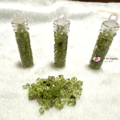 Peridot Mini Crystal Bottle