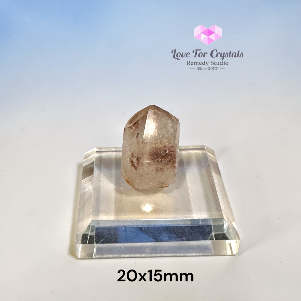 Phantom Quartz (Brazil) 20x15mm Clear quartz