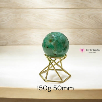 Phoenix Stone Spheres (Turquoise Malachite Chrysocolla) Pre-coded & Activated (Soulful Recalibration) 150g 50mm Crystal