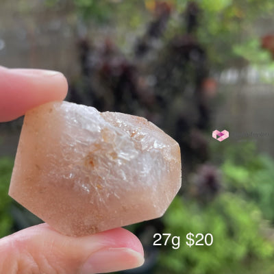Pink Amethyst Druzy Freeform (Brazil) 27G 30Mm Raw Stones