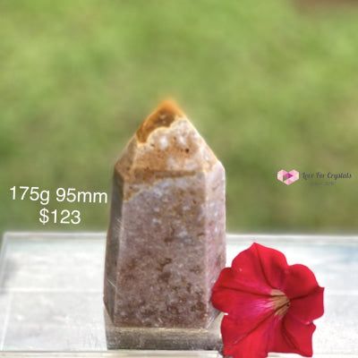 Pink Amethyst Point (Rare!) Argentina 175G 95Mm Polished Stones