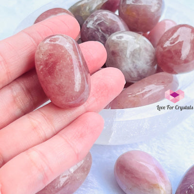 Pink Amethyst Tumbled Rare (Argentina) Per Piece (30-45Mm) Stones