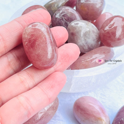 Pink Amethyst Tumbled Rare (Argentina) Per Piece (30-45Mm) Stones