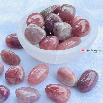 Pink Amethyst Tumbled Rare (Argentina) Stones
