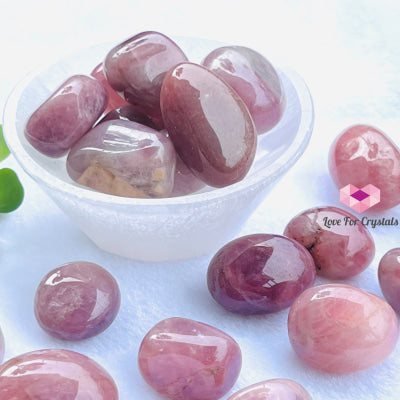 Pink Amethyst Tumbled Rare (Argentina) Stones