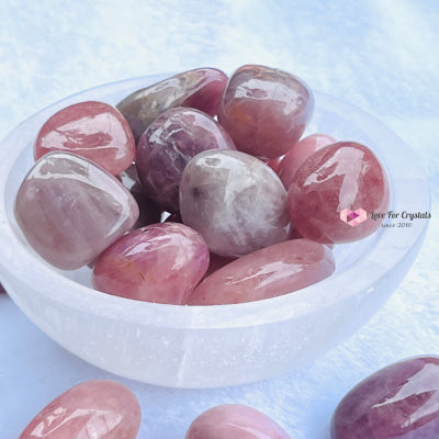 Pink Amethyst Tumbled Rare (Argentina) Stones