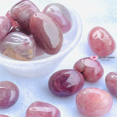 Pink Amethyst Tumbled Rare (Argentina) Stones