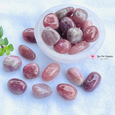 Pink Amethyst Tumbled Rare (Argentina) Stones