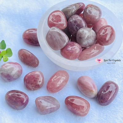 Pink Amethyst Tumbled Rare (Argentina) Stones