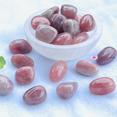 Pink Amethyst Tumbled Rare (Argentina) Stones