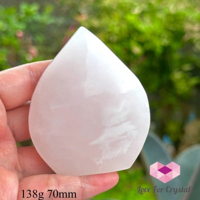 Pink Jade Flame (Burma) 138G 70Mm Sphere Crystal