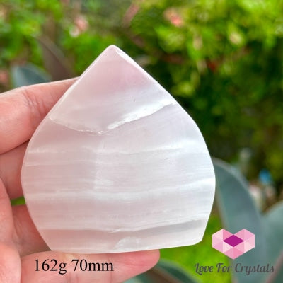 Pink Jade Flame (Burma) 162G 70Mm Sphere Crystal