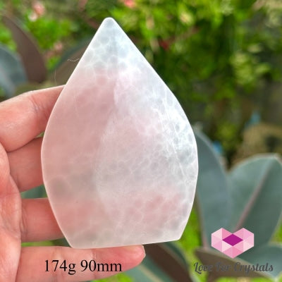 Pink Jade Flame (Burma) 174G 90Mm Sphere Crystal