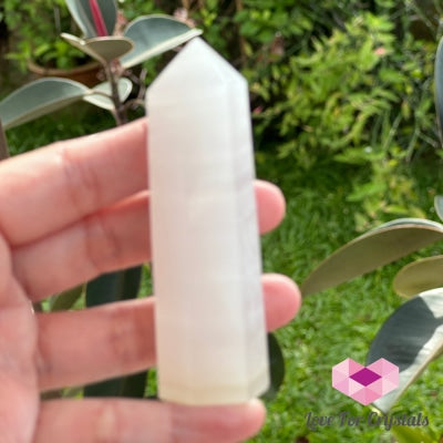 Pink Jade Tower Point (75-85Mm) Crystal