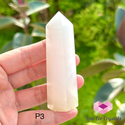 Pink Jade Tower Point (75-85Mm) Photo 3 Crystal