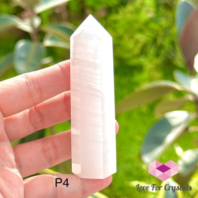 Pink Jade Tower Point (75-85Mm) Photo 4 Crystal