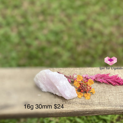 Pink Kunzite Raw (Aracuai Brazil) 16G 30Mm Stones