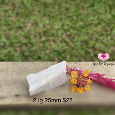 Pink Kunzite Raw (Aracuai Brazil) 21G 25Mm Stones