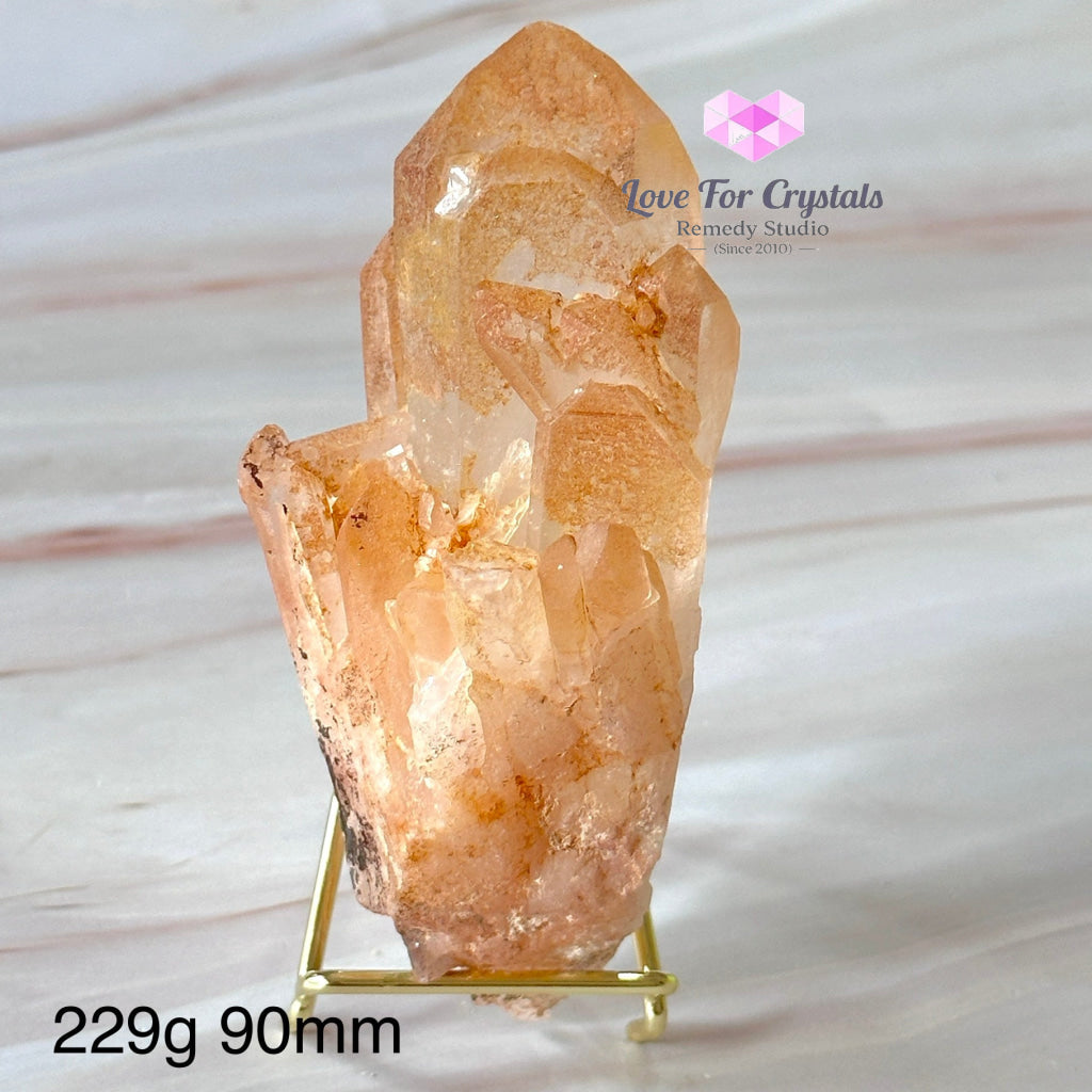 Pink Lemurian Abundance Quartz (Mineral Gallery) Brazil Crystals